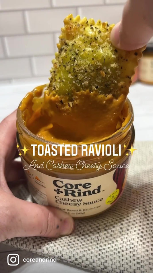 Easy, Cheesy Toasted Ravioli