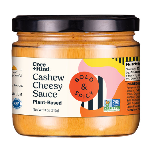 Cashew Cheesy Sauce - Bold & Spicy