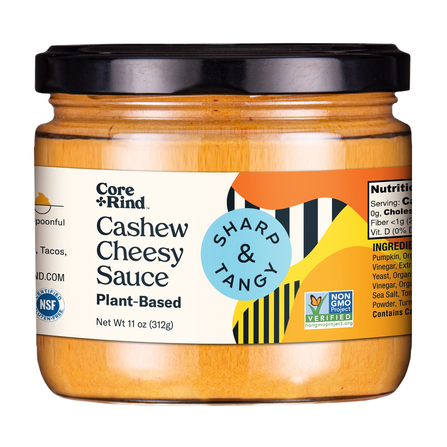 Cashew Cheesy Sauce - Sharp & Tangy